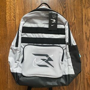 3Brand Russell Wilson Pro Nike Laptop Backpack Light Smoke Gray New